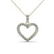2 - Zylah Diamond Heart Pendant 