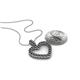 4 - Zylah Black Diamond Heart Pendant 