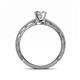 5 - Rachel Classic IGI Certified 6.50 mm Round Diamond Solitaire Engagement Ring 