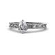 1 - Florie Classic 0.80 ct IGI Certified Lab Grown Diamond Oval Shape (7x5 mm) Solitaire Engagement Ring 