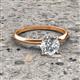 3 - Elodie 1.00 ct IGI Certified Lab Grown Diamond Round (6.50 mm) Solitaire Engagement Ring 