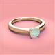 3 - Kyle 6.00 mm Round Opal Solitaire Engagement Ring 