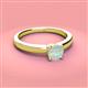 3 - Kyle 6.00 mm Round Opal Solitaire Engagement Ring 