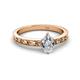 2 - Niah Classic 0.75 ct IGI Certified Lab Grown Diamond Pear Shape (7x5 mm) Solitaire Engagement Ring 