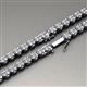 3 - Misha 2.50 mm Round Lab Grown Diamond Miracle Set Tennis Necklace 