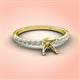 3 - Aurin Semi Mount Engagement Ring 