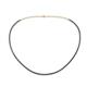 1 - Gracelyn 1.70 mm Round Blue Sapphire Adjustable Tennis Necklace 