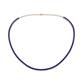 1 - Gracelyn 2.20 mm Round Blue Sapphire Adjustable Tennis Necklace 