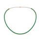 1 - Gracelyn 2.20 mm Round Emerald Adjustable Tennis Necklace 