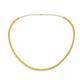 1 - Gracelyn 2.20 mm Round Yellow Diamond Adjustable Tennis Necklace 