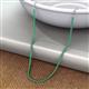 3 - Gracelyn 1.70 mm Round Emerald Adjustable Tennis Necklace 
