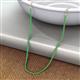 3 - Gracelyn 1.70 mm Round Emerald Adjustable Tennis Necklace 