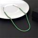 3 - Gracelyn 2.20 mm Round Emerald Adjustable Tennis Necklace 