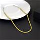 3 - Gracelyn 2.20 mm Round Yellow Diamond Adjustable Tennis Necklace 