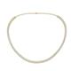 1 - Gracelyn 2.70 mm Round White Sapphire Adjustable Tennis Necklace 