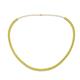 1 - Gracelyn 2.70 mm Round Yellow Diamond Adjustable Tennis Necklace 
