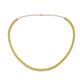 1 - Gracelyn 2.70 mm Round Yellow Diamond Adjustable Tennis Necklace 