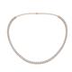 1 - Gracelyn 2.70 mm Round Diamond Adjustable Tennis Necklace 