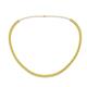 1 - Gracelyn 2.70 mm Round Yellow Sapphire Adjustable Tennis Necklace 