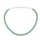 1 - Gracelyn 2.70 mm Round Green Garnet Adjustable Tennis Necklace 