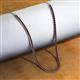3 - Gracelyn 2.70 mm Round Red Garnet Adjustable Tennis Necklace 