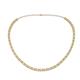 1 - Gracelyn 2.70 mm Round Lab Grown Diamond and Yellow Sapphire Adjustable Tennis Necklace 