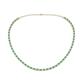 Gracelyn 2.20 mm Round Diamond and Lab Created Alexandrite Adjustable Tennis Necklace 