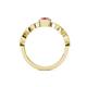 5 - Jiena Desire Oval Cut Pink Tourmaline and Round Diamond Engagement Ring 