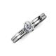 3 - Diana Desire 0.50 ct IGI Certified Lab Grown Diamond Oval Cut (6x4 mm) Solitaire Engagement Ring 