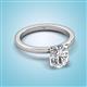 2 - Jenna 2.00 ct (9x7 mm) IGI Certified Oval Cut Lab Grown Diamond Solitaire Engagement Ring 