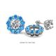 1 - Serena 1.62 ctw (3.00 mm) Round Blue Topaz Jackets Earrings 
