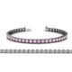 1 - Nancie 3.30 mm Pink Tourmaline Eternity Tennis Bracelet 