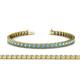 1 - Nancie 3.30 mm Blue Topaz Eternity Tennis Bracelet 