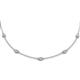 2 - Salina 0.19 ctw (1.9mm) Petite Round Natural Diamond by the Yard Necklace 