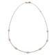 3 - Salina 0.19 ctw (1.9mm) Petite Round Natural Diamond by the Yard Necklace 