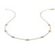1 - Salina 0.19 ctw (1.9mm) Petite Round Natural Diamond by the Yard Necklace 