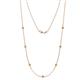 1 - Salina (7 Stn/2.6mm) Citrine on Cable Necklace 