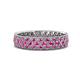 1 - Cailyn Pink Sapphire Eternity Band 