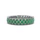 1 - Cailyn Emerald Eternity Band 