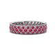 1 - Cailyn Ruby Eternity Band 