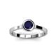 3 - Natare 0.70 ct Blue Sapphire Round (5.00 mm) Solitaire Engagement Ring  