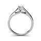 5 - Nixie 0.50 ct Natural Diamond Round (5.00 mm) Solitaire Engagement Ring  