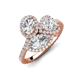 6 - Sienna 3.27 ctw GIA Certified Multi Shape Natural Diamond Oval, Heart & Marquise Three Stone Engagement Ring 