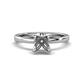 1 - Jenna Semi Mount Solitaire Engagement Ring 