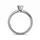 5 - Janina Classic 1.00 ct IGI Certified Lab Grown Diamond Round (6.50 mm) Solitaire Engagement Ring 