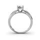 4 - Annora 1.00 ct IGI Certified Lab Grown Diamond Round (6.50 mm) Solitaire Engagement Ring 