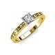 3 - Niah Classic 1.00 ct IGI Certified Lab Grown Diamond Princess Cut (5.50 mm) Solitaire Engagement Ring 