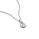 3 - Tessie 0.17 ct White Sapphire (3.50 mm) Women Teardrop Solitaire Pendant Necklace 