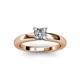 2 - Kyle 1.00 ct IGI Certified Lab Grown Diamond Princess Cut (5.50 mm) Solitaire Engagement Ring  