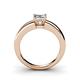 4 - Kyle 1.00 ct IGI Certified Lab Grown Diamond Princess Cut (5.50 mm) Solitaire Engagement Ring  